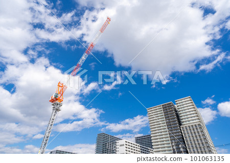 塔吊青空高層公寓塔式公寓 101063135