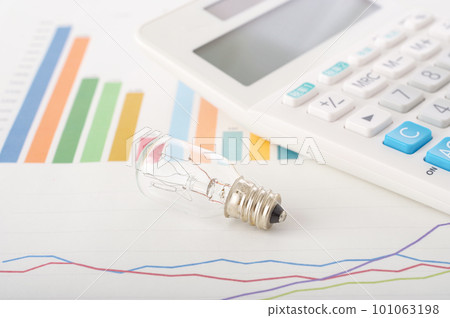 Image of electricity rate 101063198
