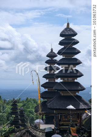 Bali Hindu temple "Besakih Temple" photographed in 2023 101063732