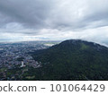 Aerial view residential area at Bukit Mertajam hill 101064429