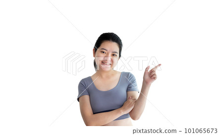Asian woman pointing finger inviting click here, It is recommended to follow this direction or click on this link, Space for promotion here, Register or apply for membership, Click here. Asian woman pointing finger inviting click here, It is recommended to follow this direction or click on this link, Space for promotion here, Register or apply for membership, Click here. 101065673