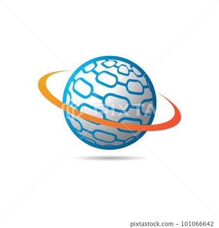 Global vector icon illustration 101066642