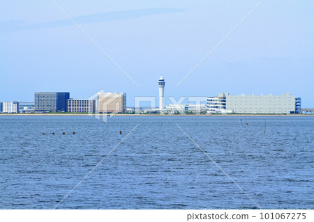 Central Japan International Airport Centrair seen from the opposite bank 101067275