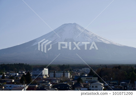 Mt. Fuji from near Mt. Fuji Station (Fujiyoshida City, Yamanashi Prefecture) Mt. Fuji from near Mt. Fuji Station (Fujiyoshida City, Yamanashi Prefecture) 101071200