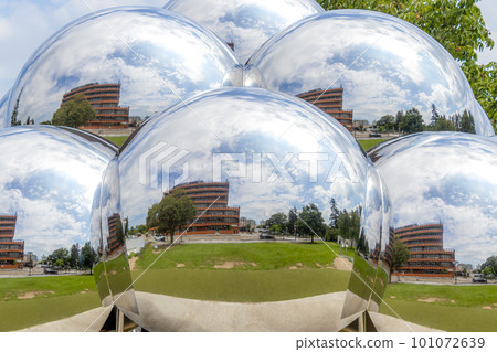 Public art, Kanazawa, Ishikawa Prefecture, Japan. Public art, Kanazawa, Ishikawa Prefecture, Japan. 101072639