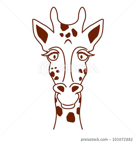 Giraffe logo icon design 101072882