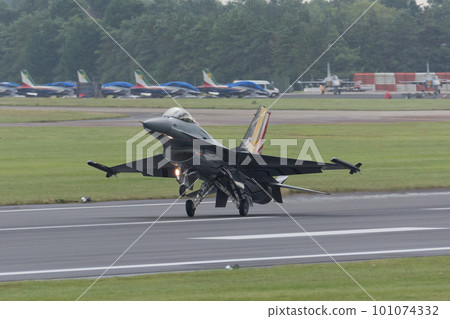 Belgian Air Force F-16 Display Team Landing 101074332