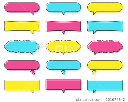 一套 15 個簡單的氣球，彩色 101074842