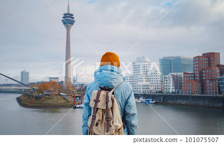 winter travel to Dusseldorf, Germany winter travel to Dusseldorf, Germany 101075507