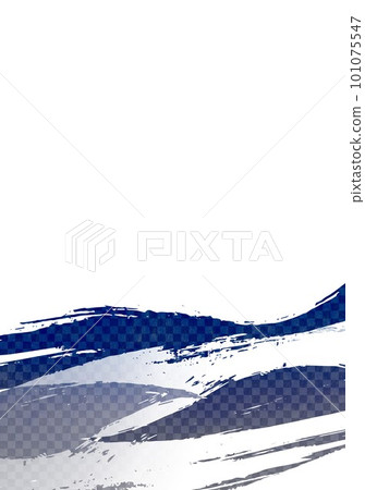 日本紙藍色水流 日本紙藍色水流 101075547