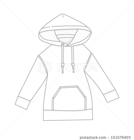 白色連帽衫(連帽衫) 白色連帽衫(連帽衫) 101076905