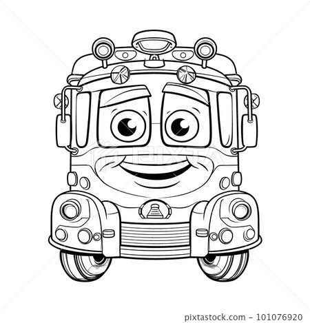 vehicle, Black and white coloring pages for kids, simple lines, cartoon style, happy, cute, funny, many things in the world. vehicle, Black and white coloring pages for kids, simple lines, cartoon style, happy, cute, funny, many things in the world. 101076920