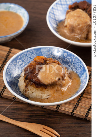 米糕 台灣 食物 小吃 地方菜 Taiwan rice cake pudding トンツーミーガォ 101077853