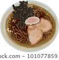 Soy Sauce Ramen Appetizing Ramen 101077859