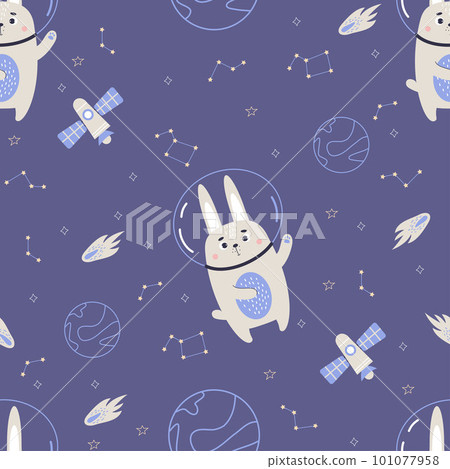 CUTE ASTRONAUT WALLPAPER