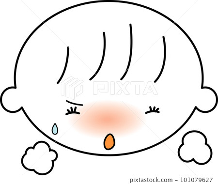 Baby coughing 101079627