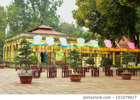 越南首都河內昇龍城堡遺址的美麗景色 101079927