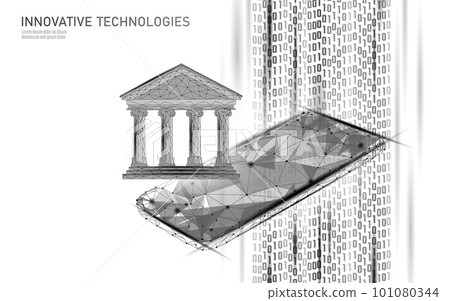 Financial bank web online payment. Money exchange investment deposit information technology. Blue abstract web internet electronic payment vector illustration Financial bank web online payment. Money exchange investment deposit information technology. Blue abstract web internet electronic payment vector illustration 101080344