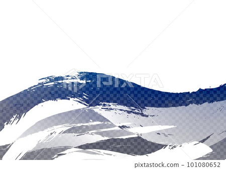 Japanese paper blue water flow Japanese paper blue water flow 101080652