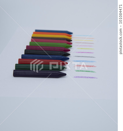 Colorful Pastel oil pancils .close -up.copy and space. Colorful Pastel oil pancils .close -up.copy and space. 101084471