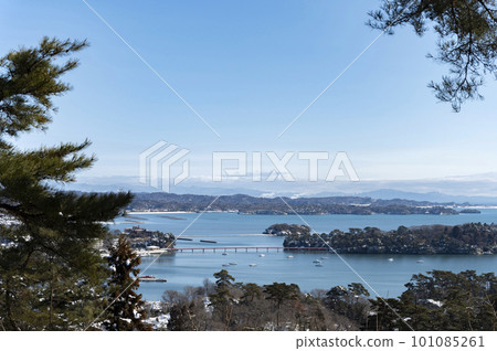 冬季松島的日本三景 101085261