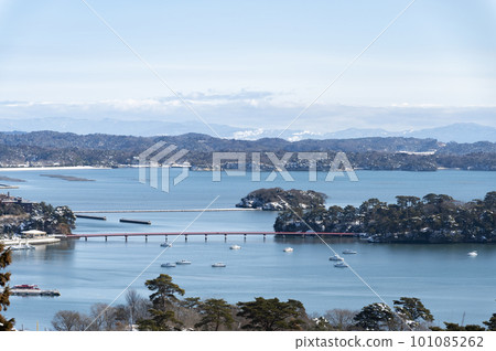 冬季松島的日本三景 101085262