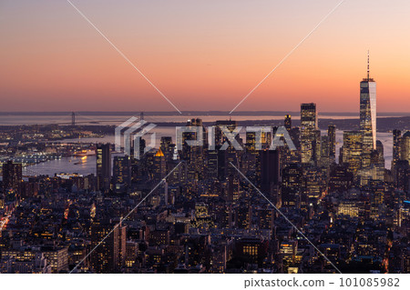 New York City skyline New York City skyline 101085982