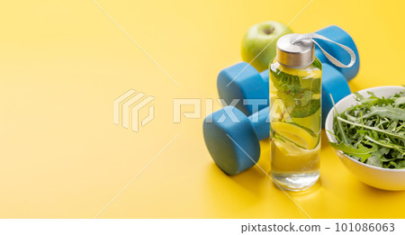 Healthy lifestyle, sport and diet concept Healthy lifestyle, sport and diet concept 101086063