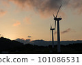 夕陽下的風車 101086531