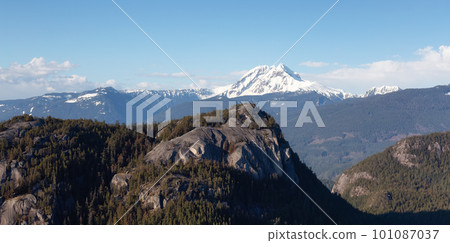 Chief Mountain View from Above. Squamish, BC, Canada. 101087037