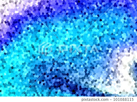 Glittering stained glass background with colorful navy, blue and light blue Glittering stained glass background with colorful navy, blue and light blue 101088115