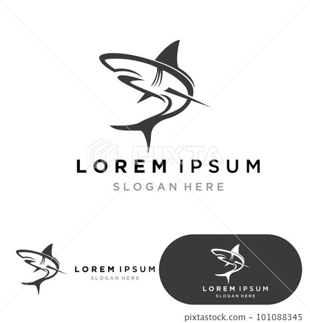 Shark illustration Logo Shark illustration Logo 101088345