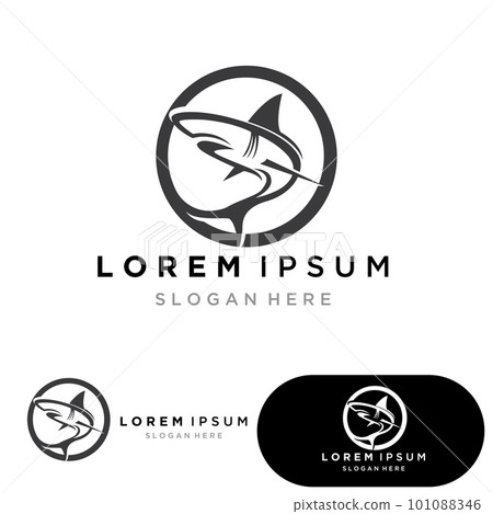 Shark illustration Logo Shark illustration Logo 101088346