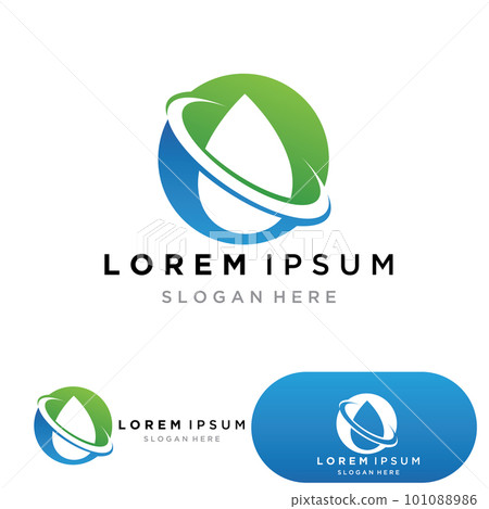 Water drop Logo Template vector Water drop Logo Template vector 101088986
