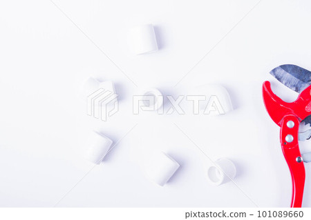 Tools for soldering water pipes. Pipe elements and tools for connecting water pipes. Tools for soldering water pipes. Pipe elements and tools for connecting water pipes. 101089660