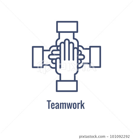 Core Values icon with value driven icon describing part of core values Core Values icon with value driven icon describing part of core values 101092292