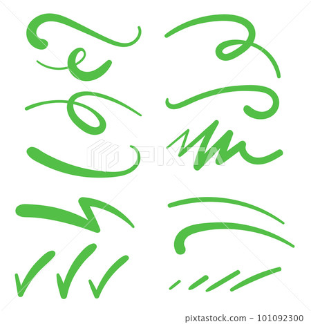 Green Swirls Swash Logo Ornament Designs Green Swirls Swash Logo Ornament Designs 101092300