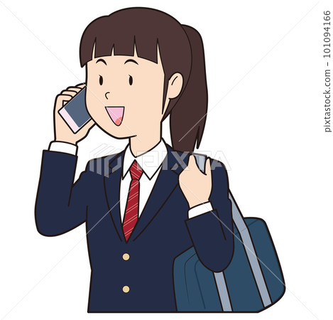 學校女生打電話 101094166