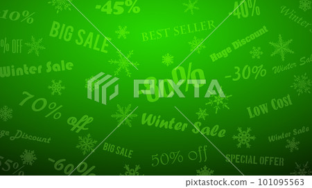 Background on winter discounts and special offers Background on winter discounts and special offers 101095563