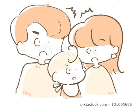 Surprised new family Surprised new family 101095696