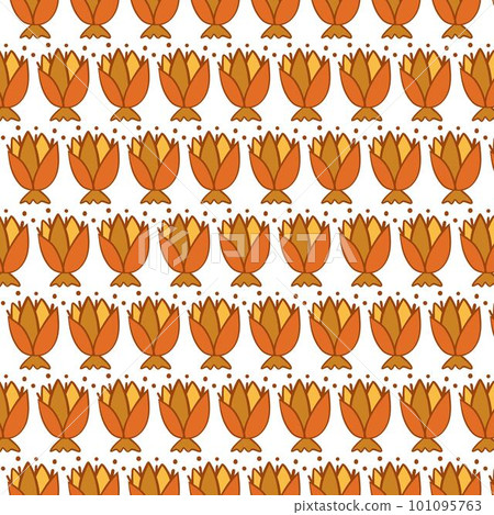 Vector illustration for your design. Pattern. Garden set. Flower. Vector illustration for your design. Pattern. Garden set. Flower. 101095763