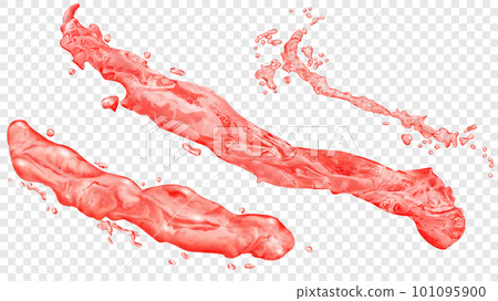 Water jets or splashes Water jets or splashes 101095900