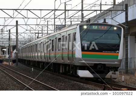 [JS] Shonan-Shinjuku Line E233 Series (Rapid: Direct to Utsunomiya Line) 101097022