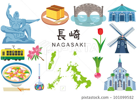長崎縣旅遊景點土特產資料集 長崎縣旅遊景點土特產資料集 101099582