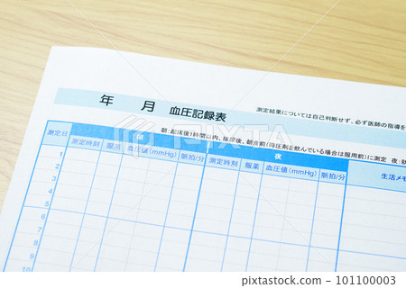 Blood pressure measurement Health maintenance image 101100003