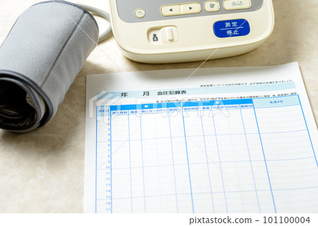 Blood pressure measurement Health maintenance image 101100004