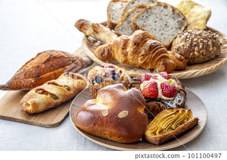 Various bread bread set Various bread bread set 101100497