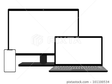 筆記本電腦、液晶顯示器和智能手機 筆記本電腦、液晶顯示器和智能手機 101100534