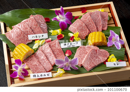 木箱中的什錦肉 101100670