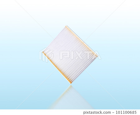 Cabin air filter isolated for car on blue background 101100685